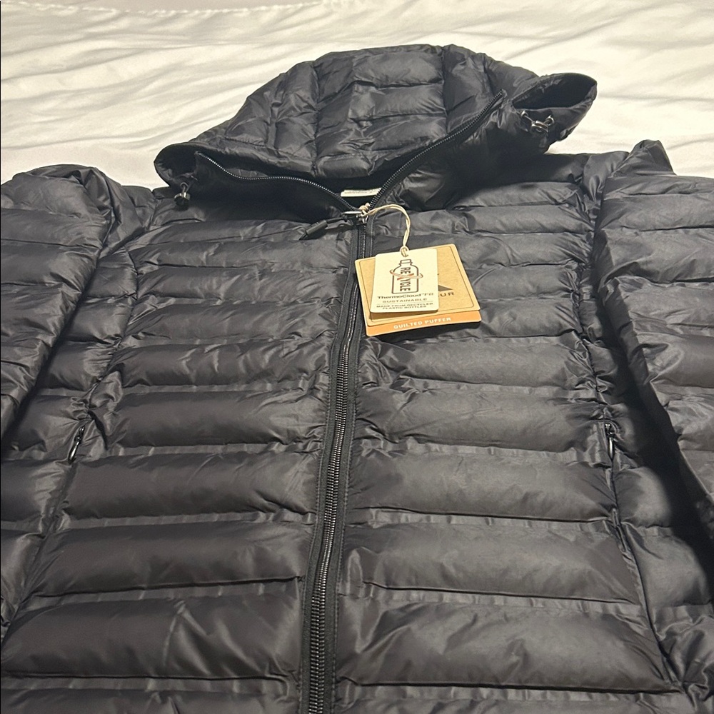 Zeroxposur quilted puffer hoodie jacket M new women’s - Picture 10 of 16